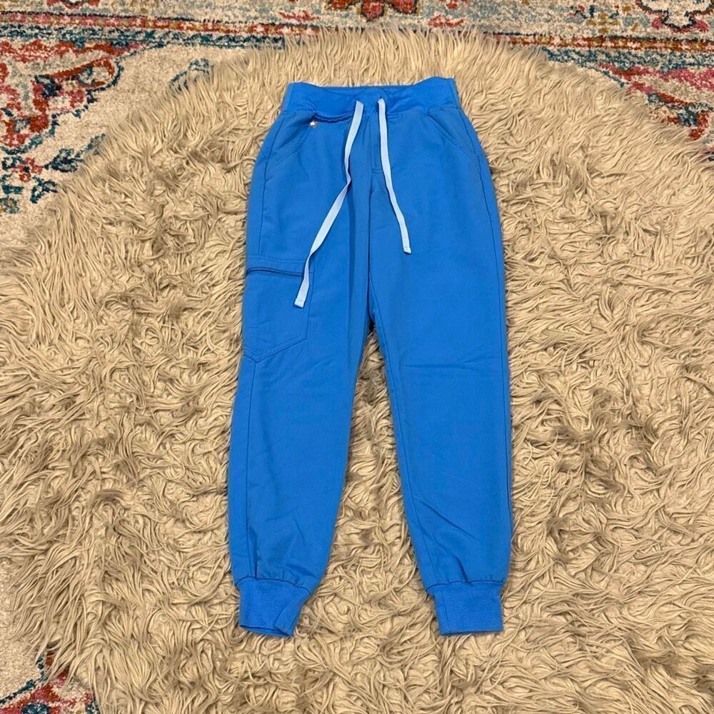 Figs scrub bottoms size XXS P Capri blue color